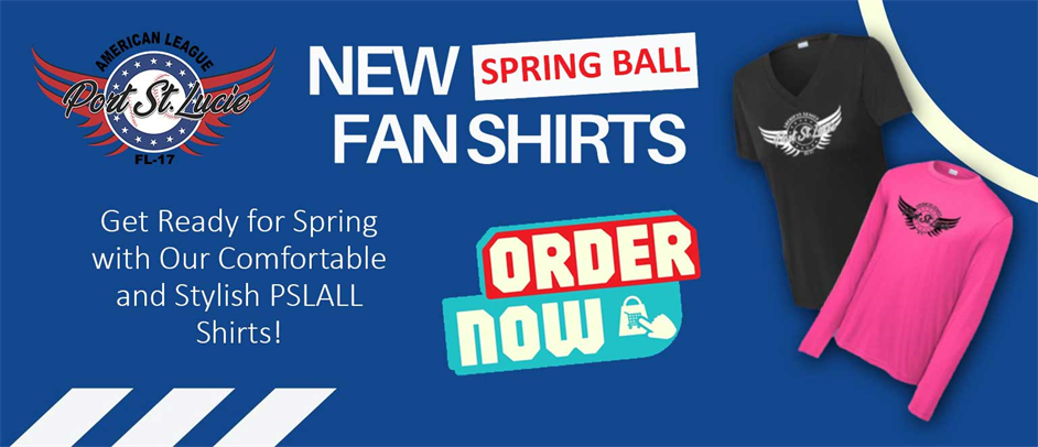 PSLALL Spring Fan Shirts
